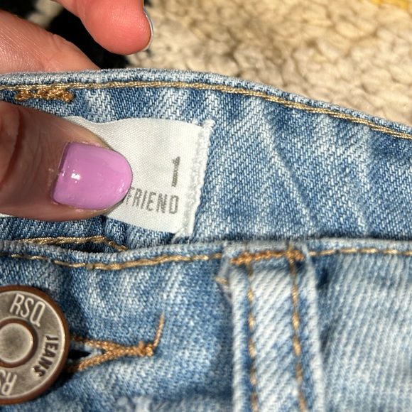 RSQ JEANS, SoHo Boyfriend, distressed Jean shorts!! - Picture 6 of 14